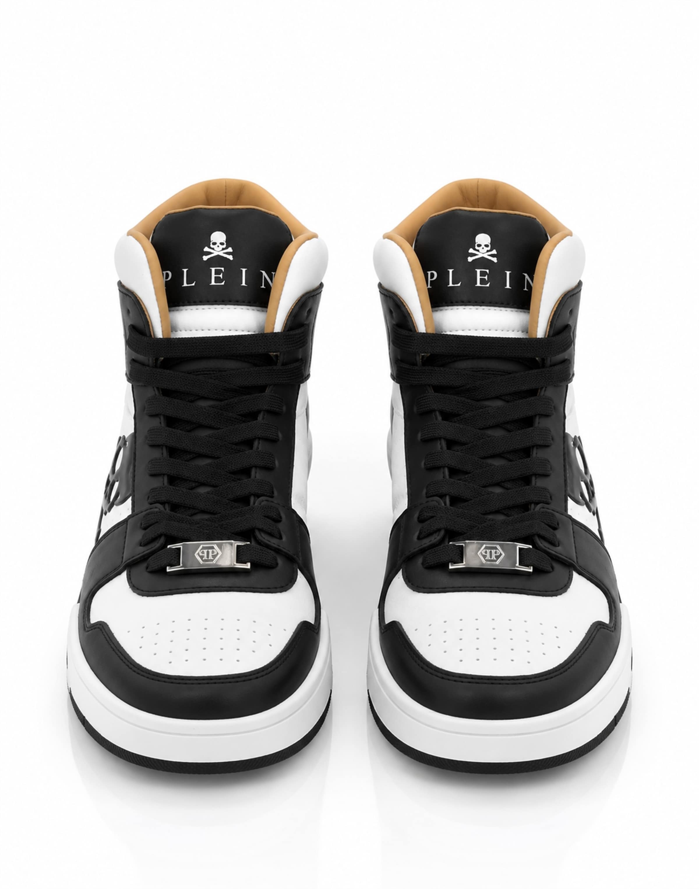 Philipp Plein - Sapatilhas altas 'Notorius' em preto