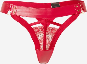 String 'Occult' di Hunkemöller in rosso: frontale