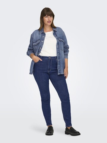 ONLY Carmakoma Skinny Jeans in Blue