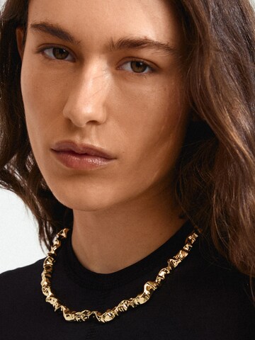 Collana 'Sunset' di Pilgrim in oro: frontale