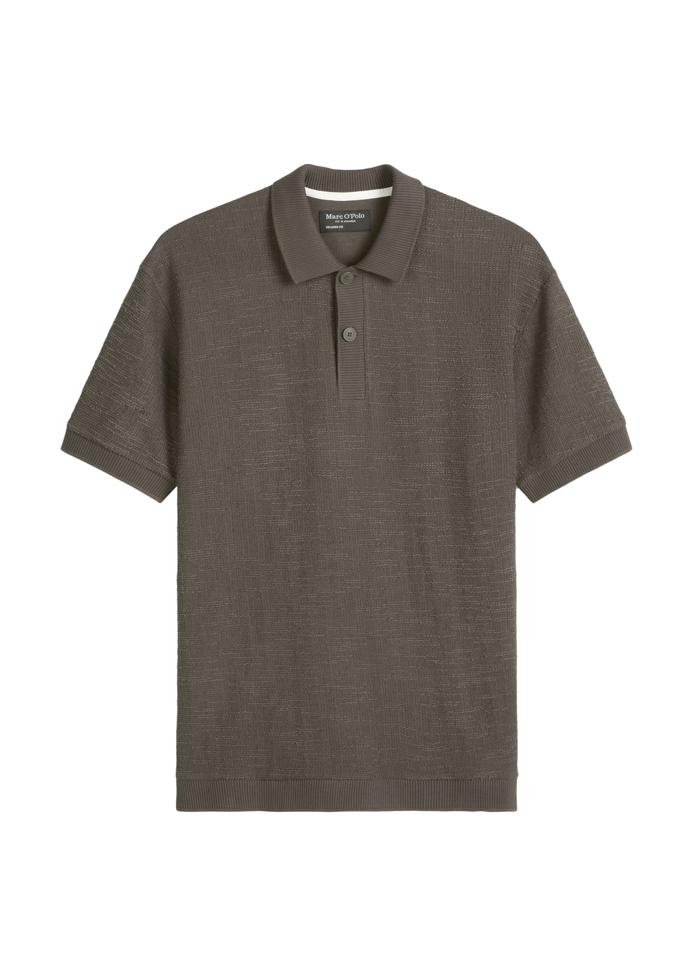 Marc O'Polo Shirt in Brown: front