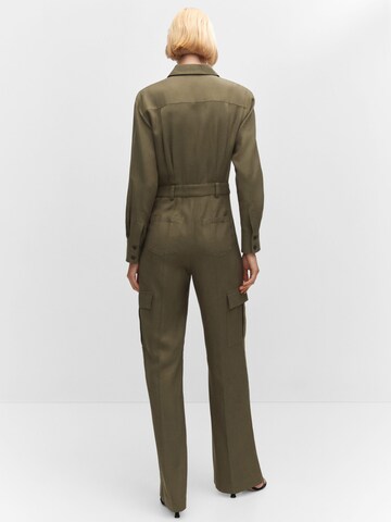 MANGO Jumpsuit 'Berlina' in Grün