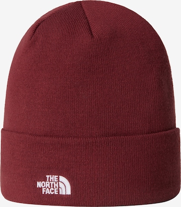 THE NORTH FACE Czapka 'Norm' w kolorze czerwony: przód