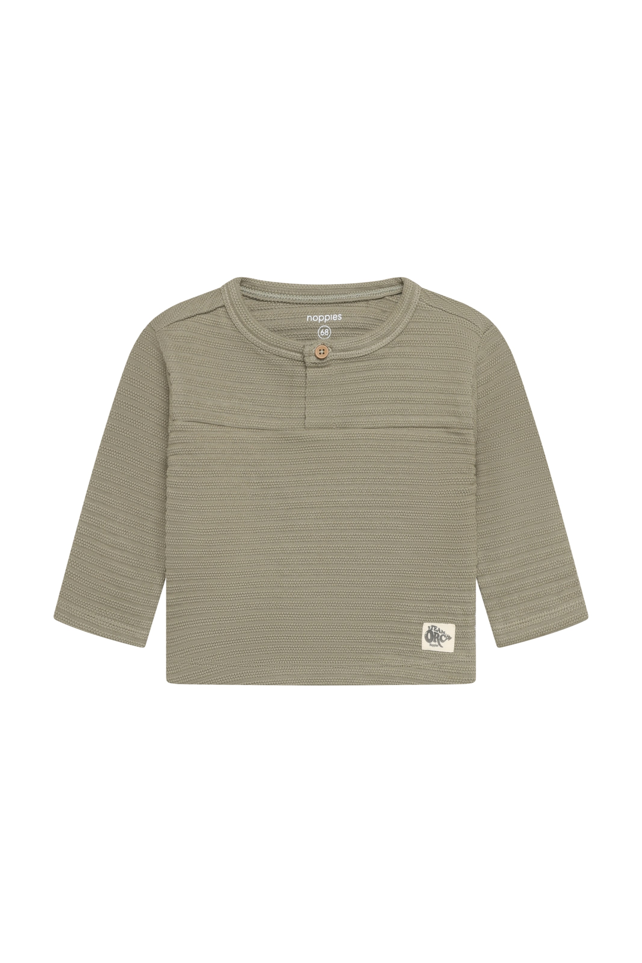 Noppies Shirt in Groen: voorkant