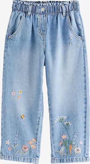 Next Farkut värissä sininen denim / tummanvihreä / vanha roosa, Tuotenäkymä