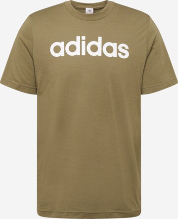 T-Shirt fonctionnel 'Essentials' ADIDAS SPORTSWEAR en vert : devant