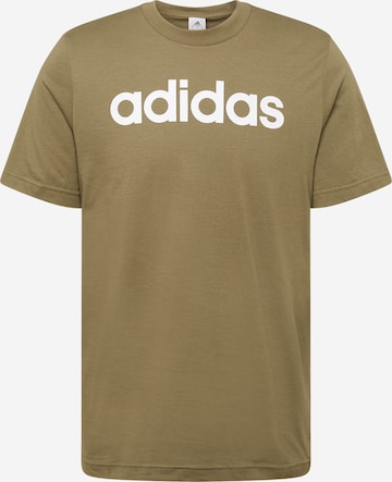 ADIDAS SPORTSWEAR Μπλουζάκι 'Essentials' σε πράσινο: μπροστά