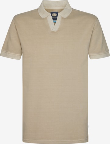 Petrol Industries Tričko 'Cayside' - Béžová: predná strana