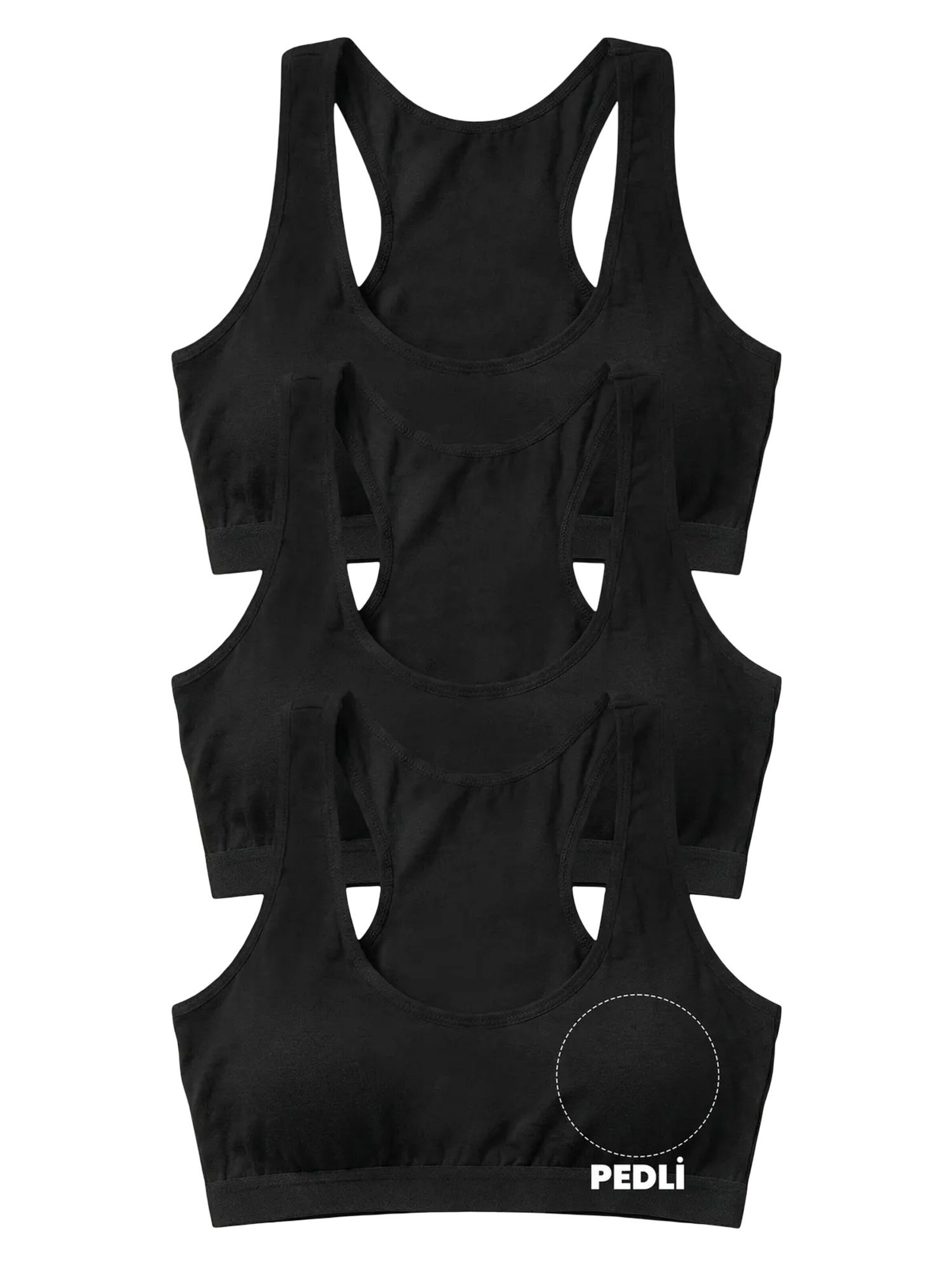 ÖTS BH 'ÖTS Damenes enges Tanktop'‌‌‌‌‌‌ in Schwarz: Vorderseite
