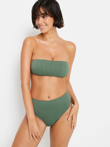 žalia LSCN by LASCANA Bandeau Bikinis 'Egitura': priekis