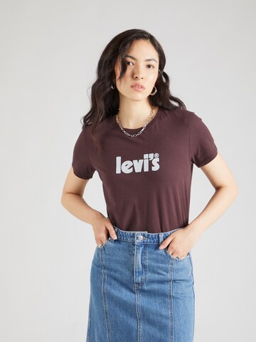 LEVI'S ® T-shirt i brun: framsida