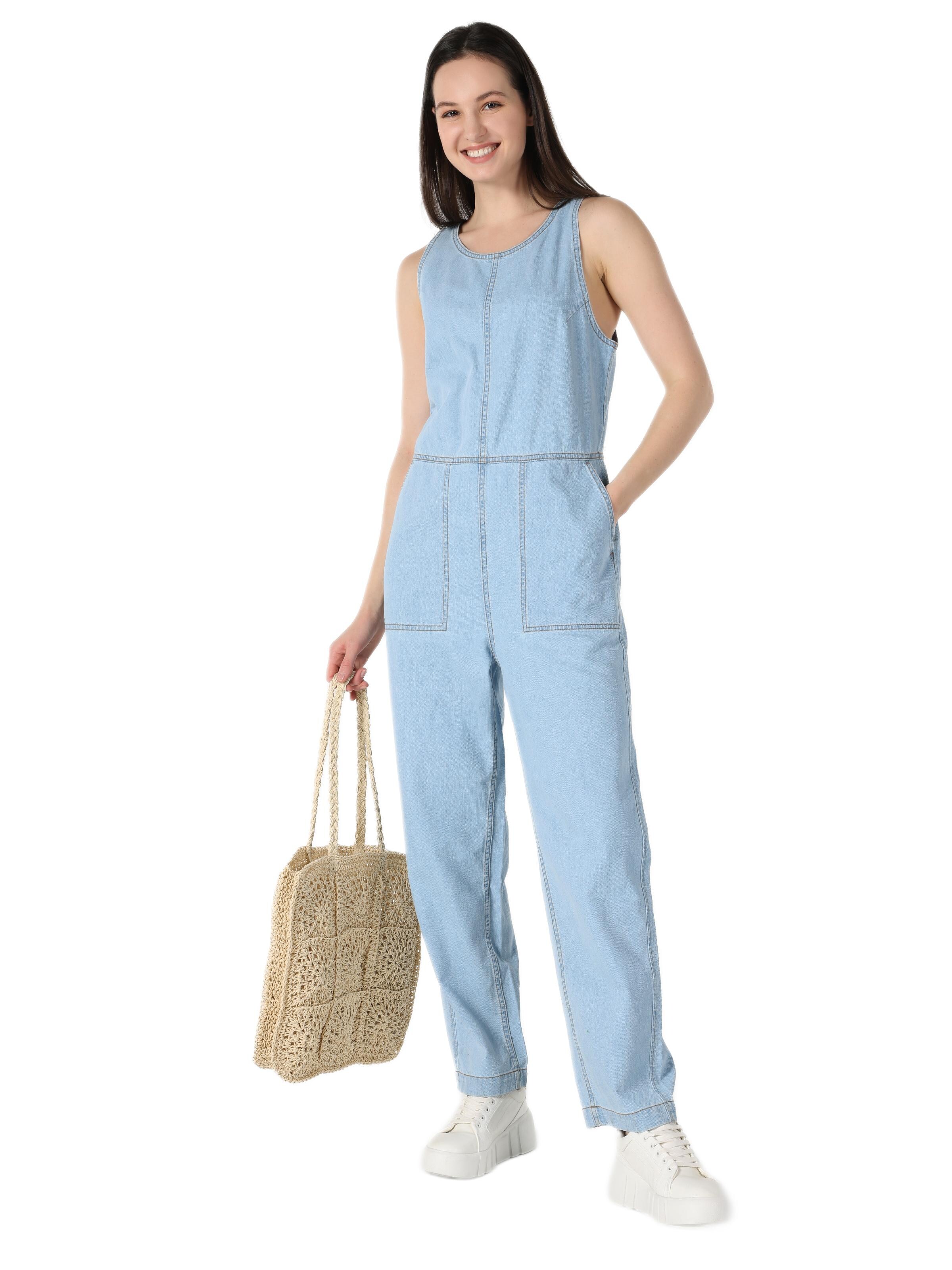 Combinaison Colin's en bleu : devant