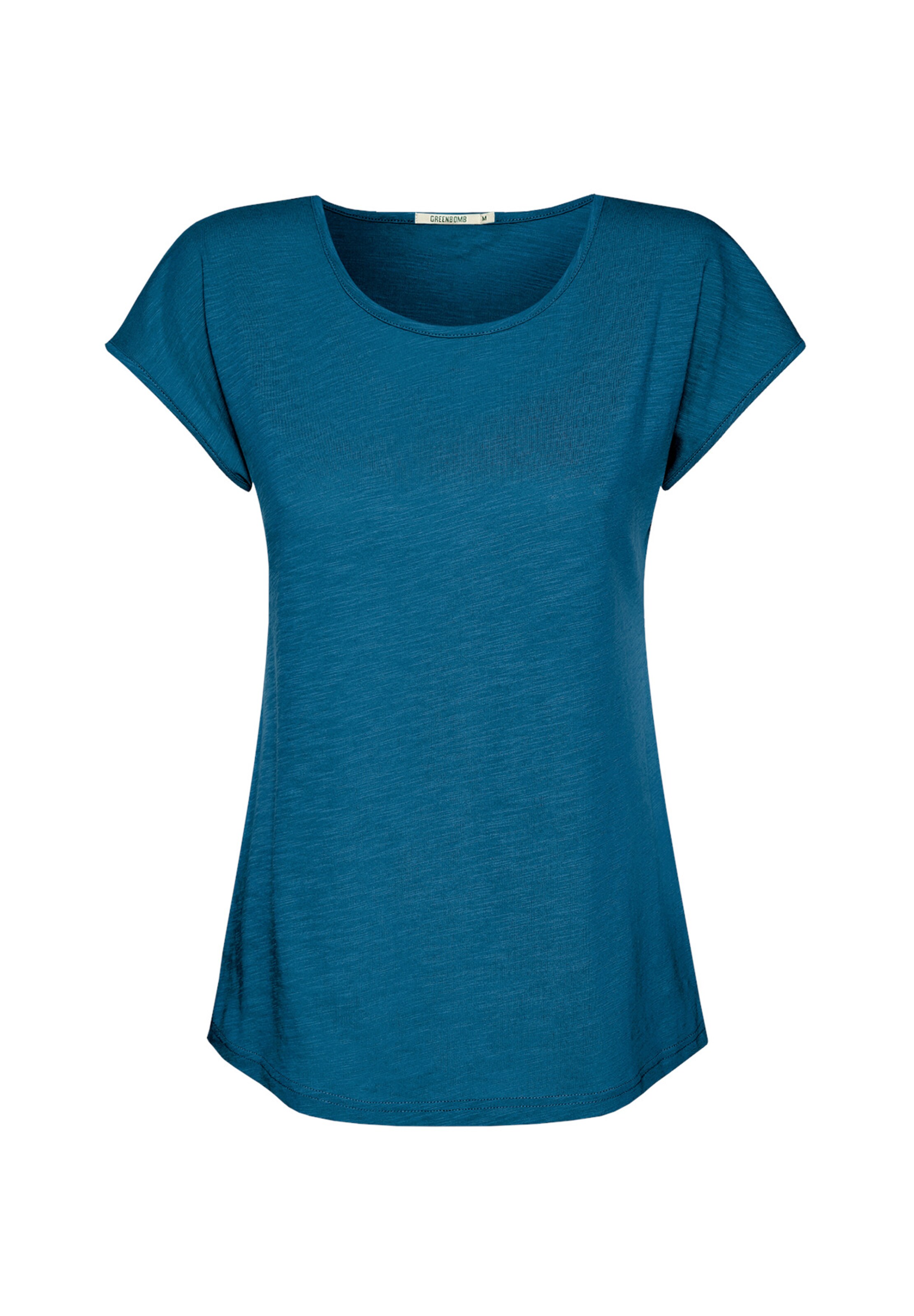 GREENBOMB T-Shirt in Blau: Vorderseite