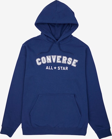 CONVERSE Sweatshirt in Blue: front