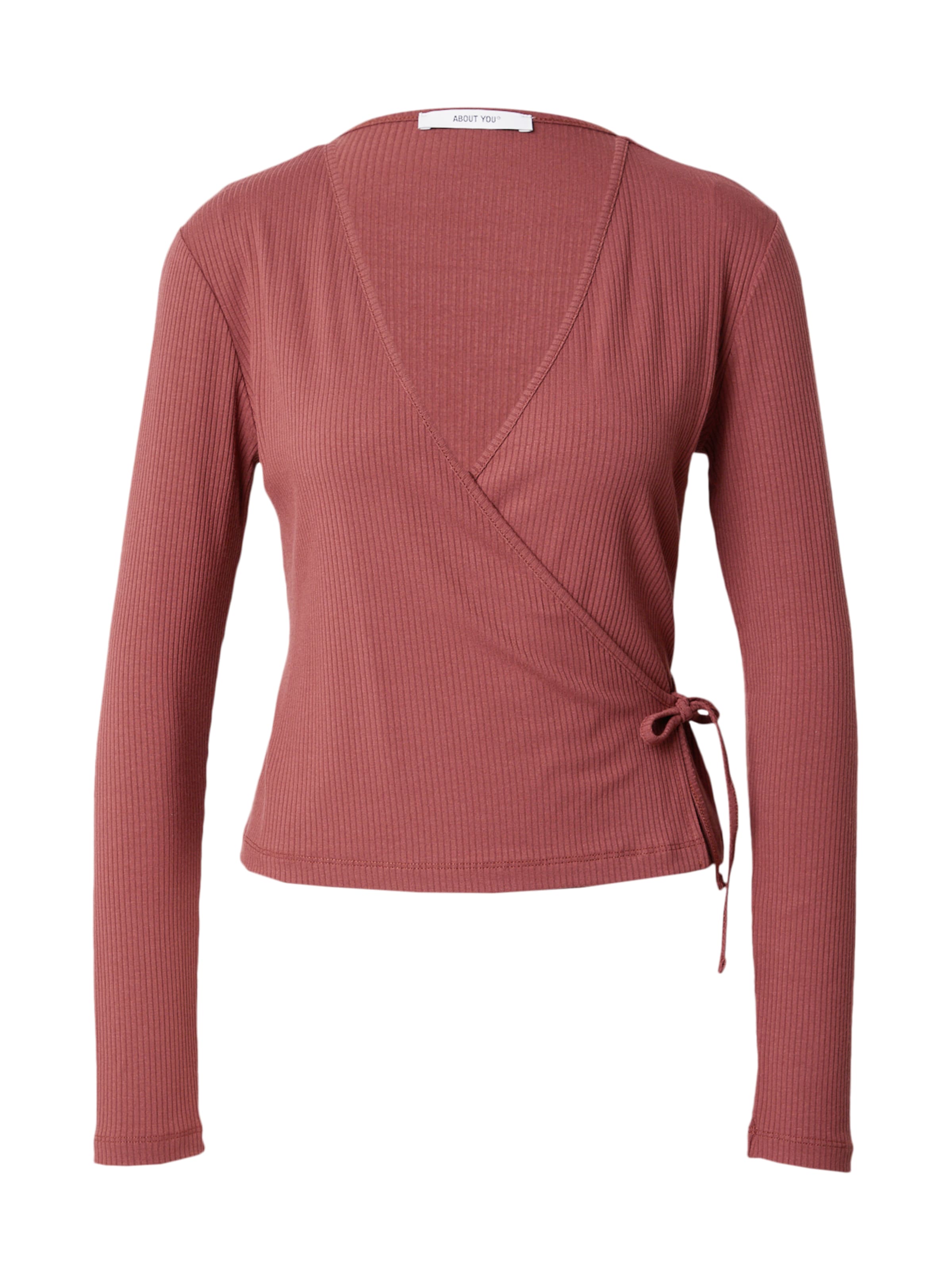 ABOUT YOU Sweater 'Ragna' in Brown: front
