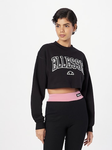 ELLESSE - Sweatshirt 'Guiditta' em preto: frente