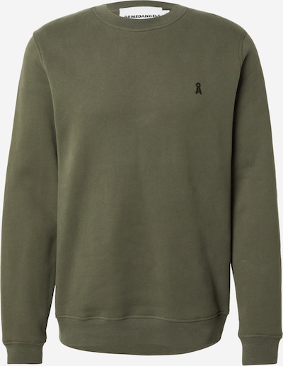 ARMEDANGELS Collegepaita 'Baaro' värissä oliivi, Tuotenäkymä