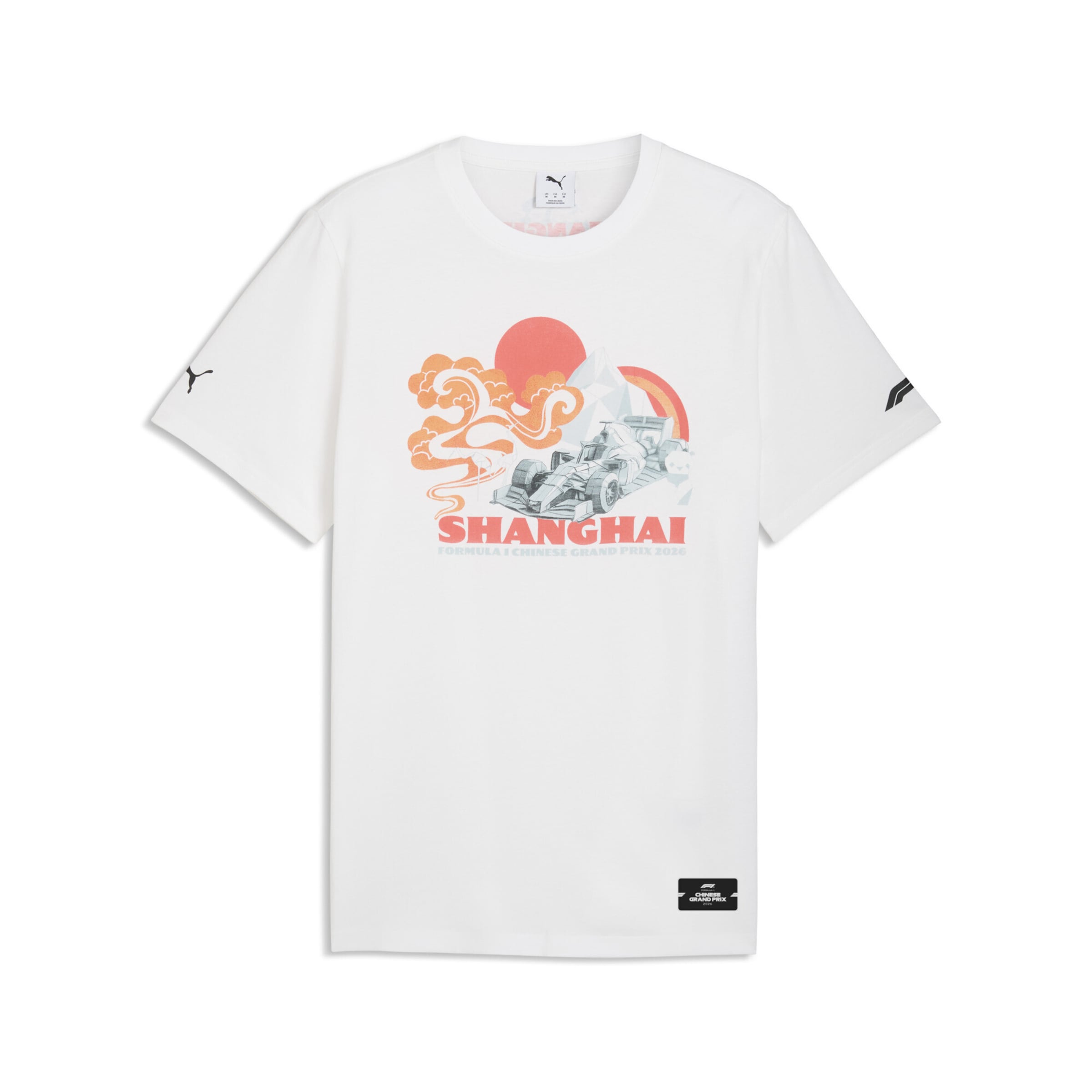 PUMA Functioneel shirt in Wit: voorkant