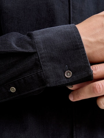 JACK & JONES - Ajuste confortable Camisa en azul