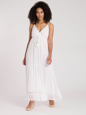 South Beach Kleid in Weiß: Vorderseite