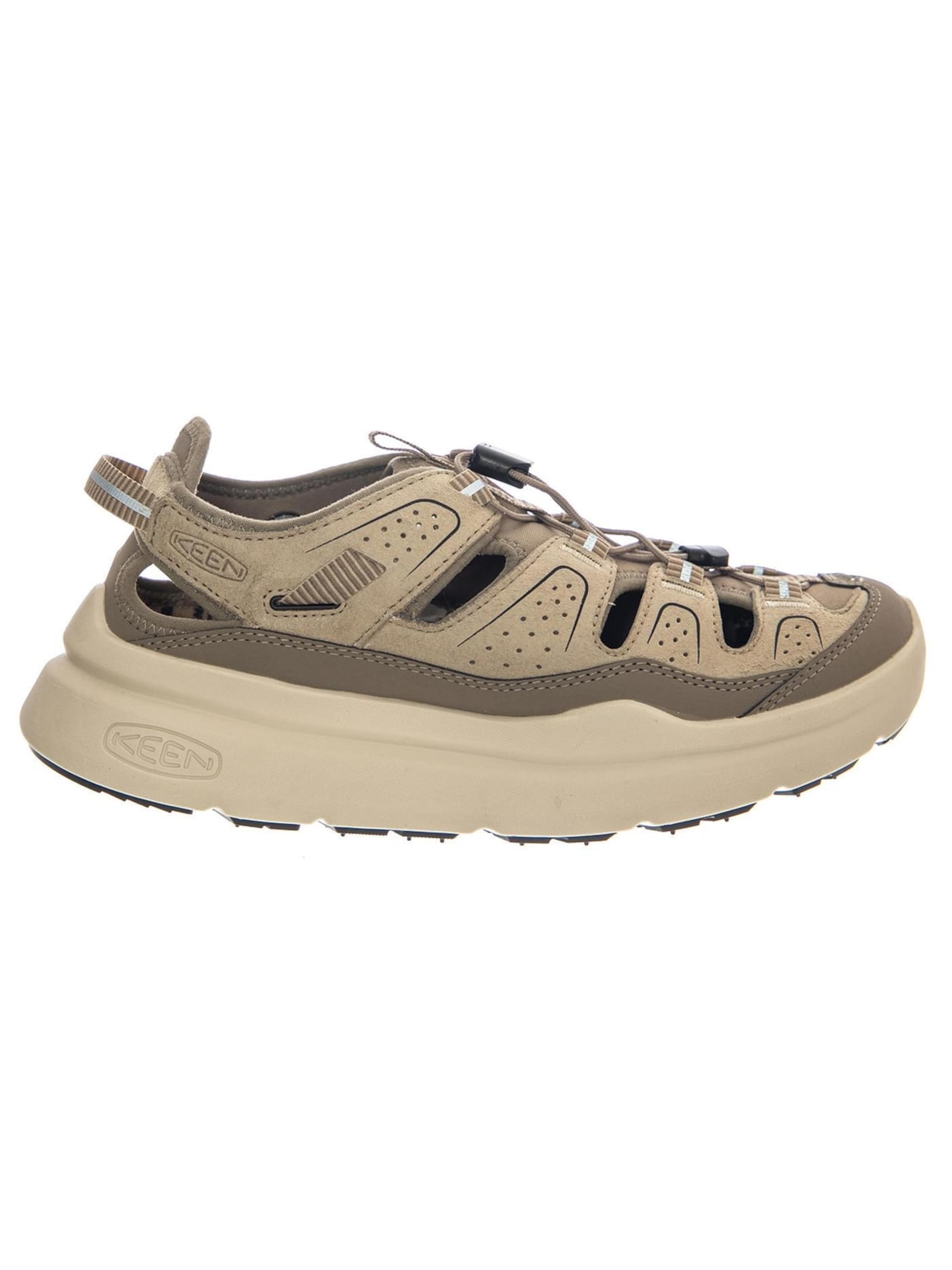 KEEN Sandals 'WK450 SANDAL TAUPE BLACK' in Grey: front