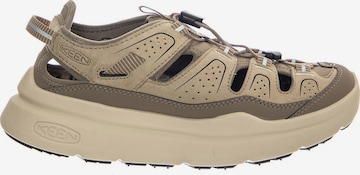 KEEN Sandale 'WK450 SANDAL TAUPE BLACK' in Grau: Vorderseite