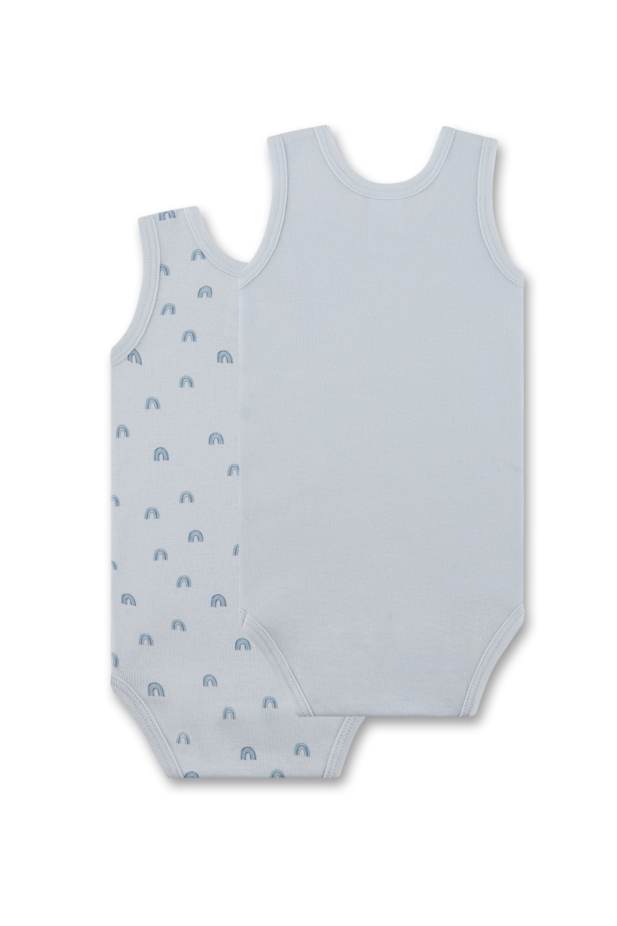 Tutina / body per bambino di Sanetta in blu