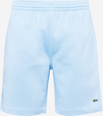 LACOSTE Trousers in Blue: front