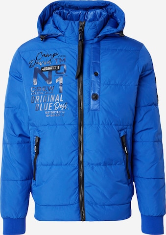 CAMP DAVID Jacke in Blau: Vorderseite