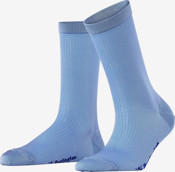 BURLINGTON Socks 'Princess Street' in Blue: front