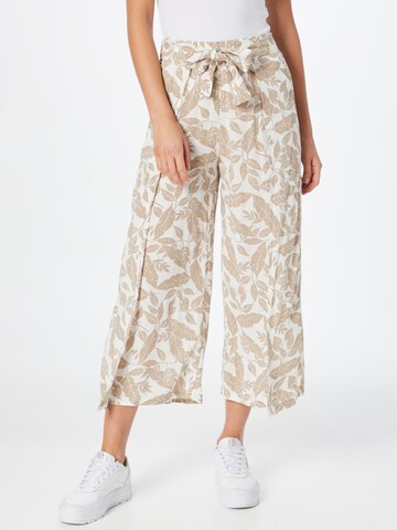 Wide Leg Pantalon 'SPALIKARA' Tally Weijl en blanc : devant