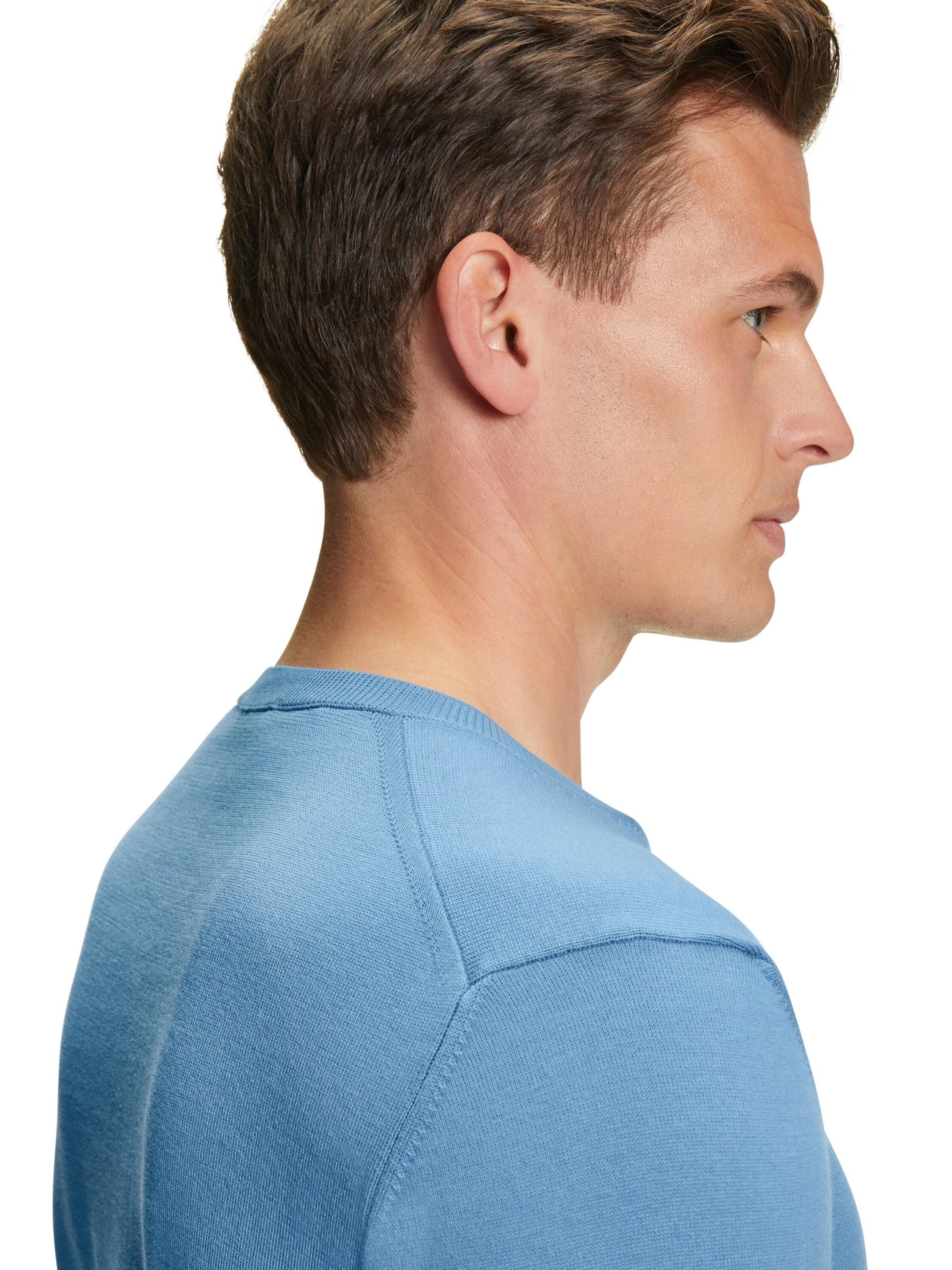 FALKE Pullover 'Pure Cotton'‌ in Blau