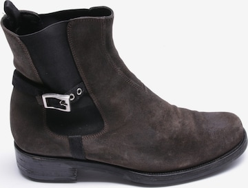PRADA Anke & Mid-Calf Boots in 40 in Brown: front