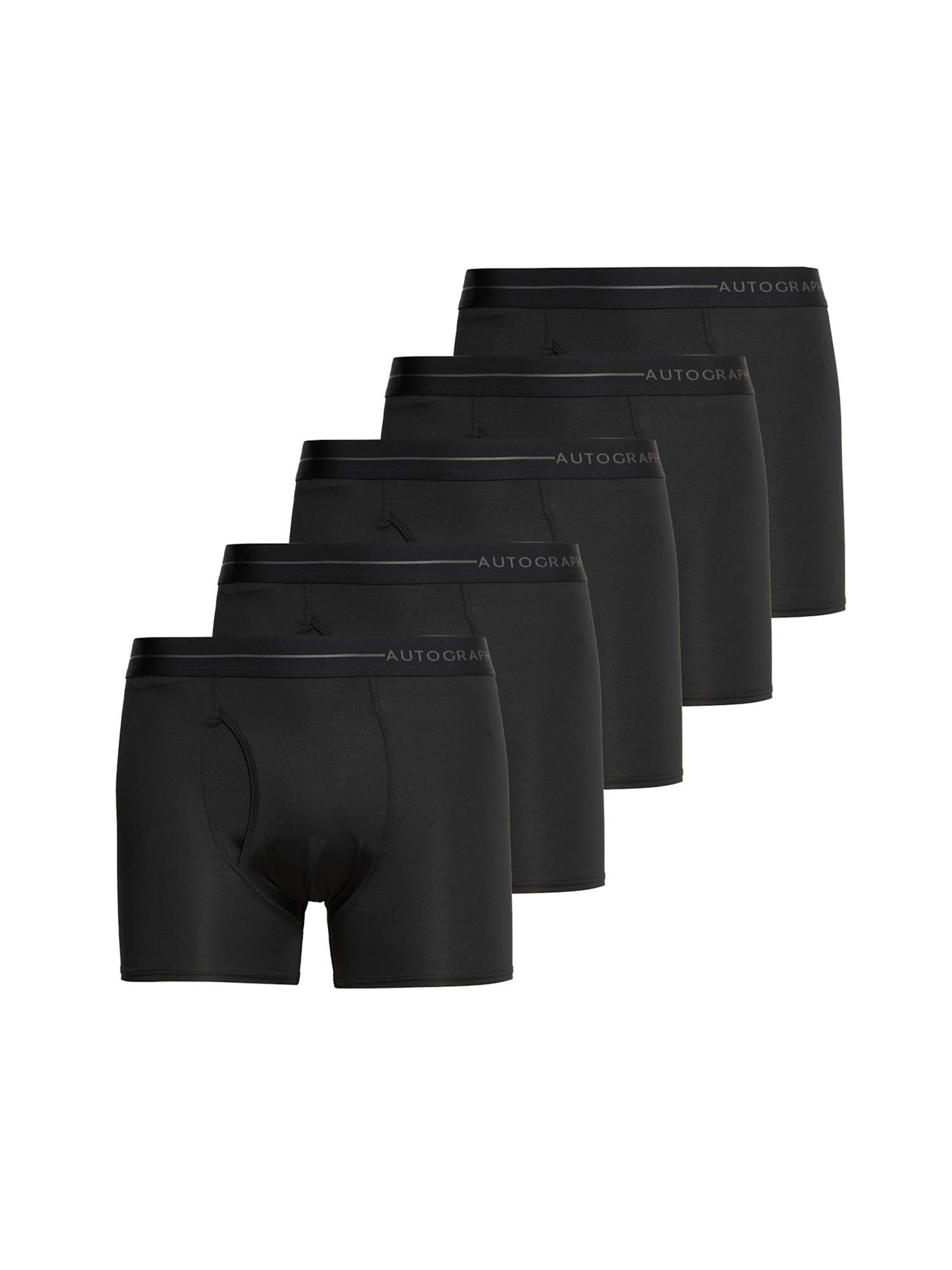 Boxer di Marks & Spencer in nero: frontale