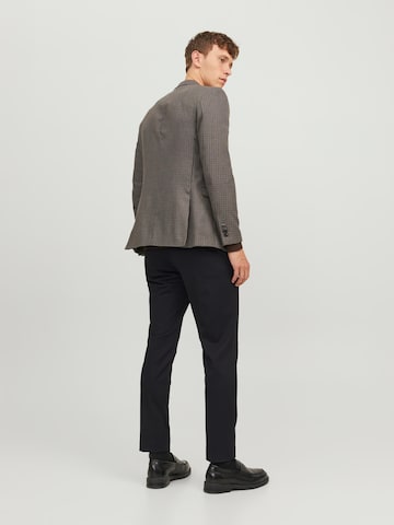 JACK & JONES - Slimfit Calças chino 'Marco' em preto