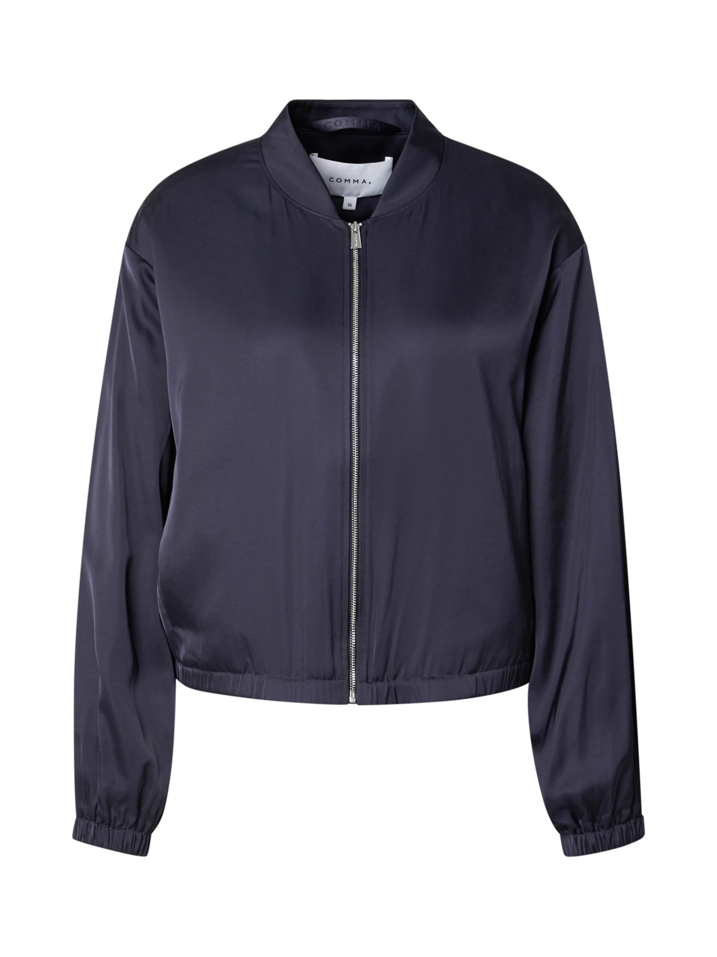 COMMA Tussenjas in Blauw: voorkant