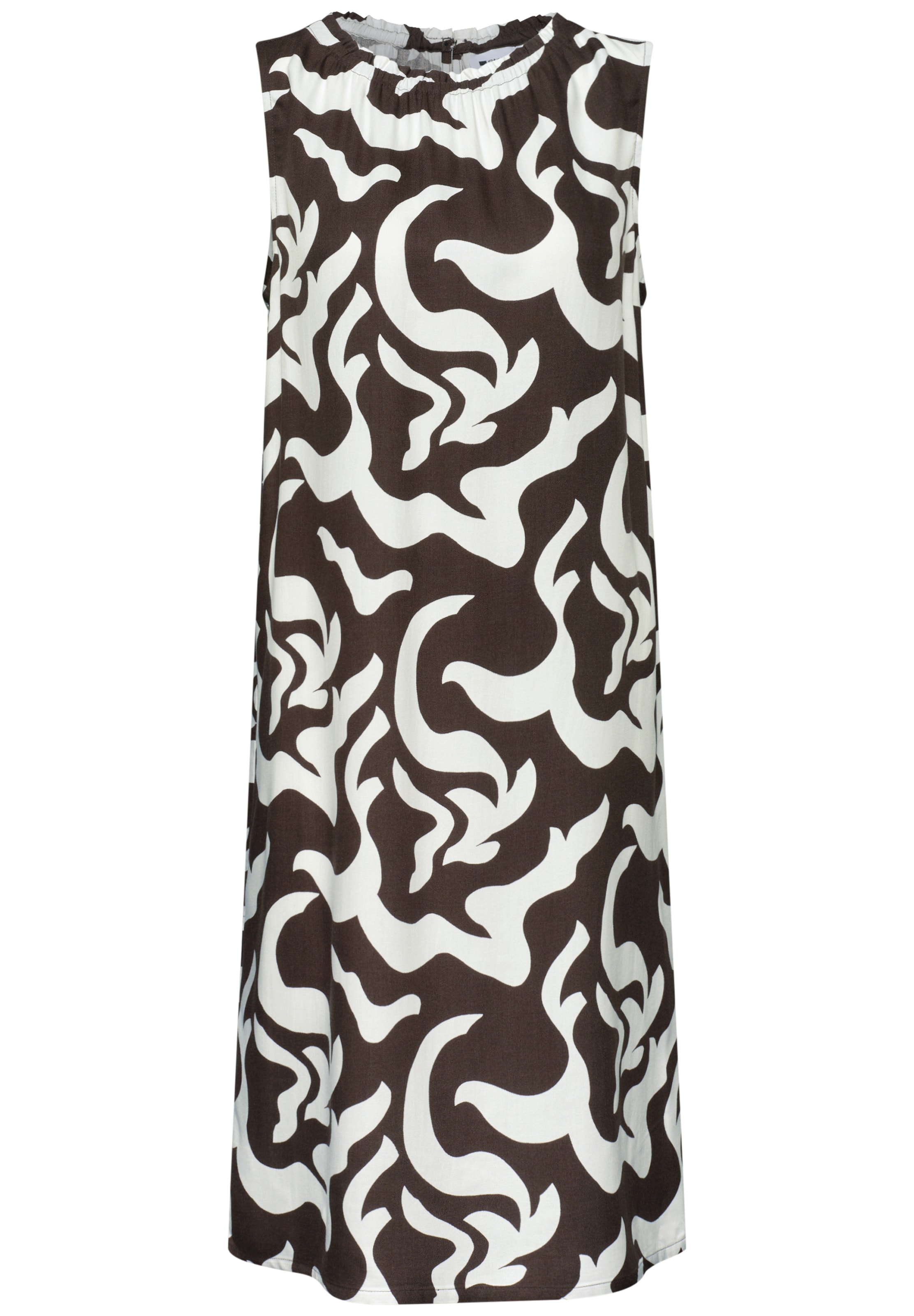 STREET ONE Kleid in Braun: Vorderseite