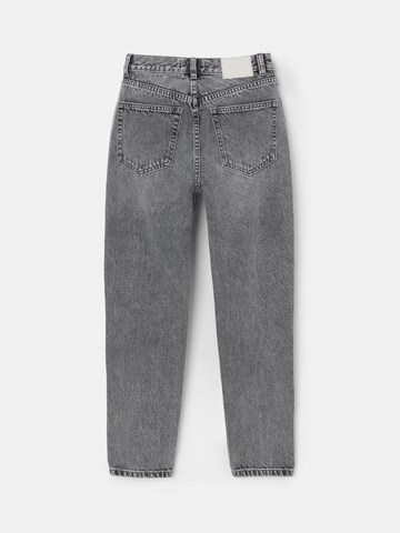 Largi Jeans de la Pull&Bear pe gri