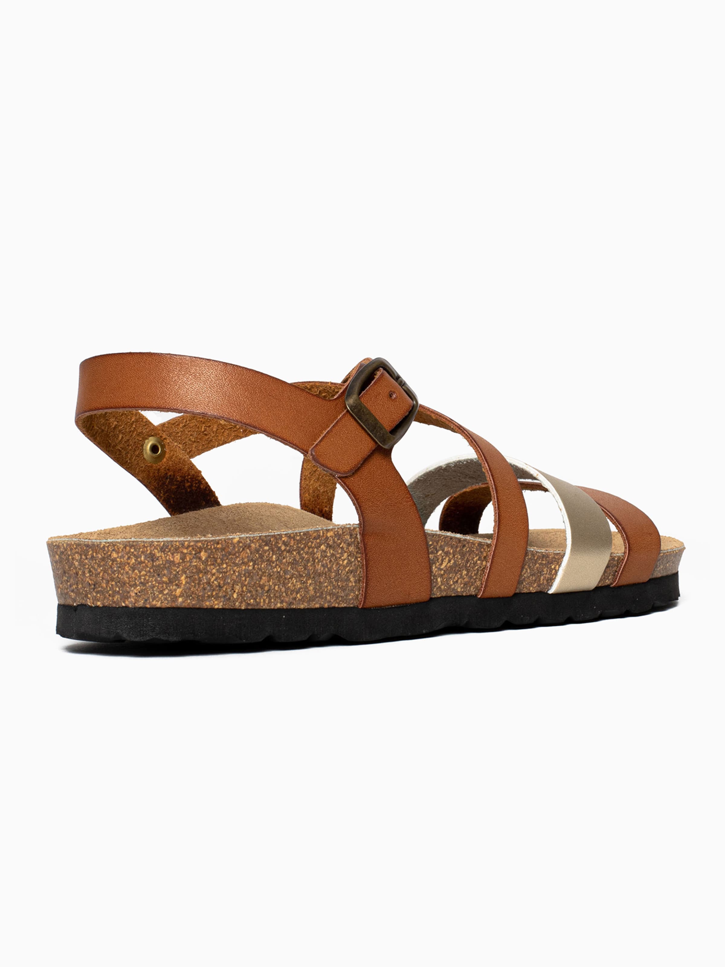 Sandalo con cinturino 'Gerone' di Bayton in marrone