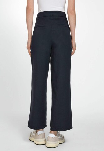 WALL London Loosefit Hose Trousers in Blau