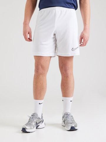 NIKE - regular Pantalón deportivo 'ACD25' en blanco: frente