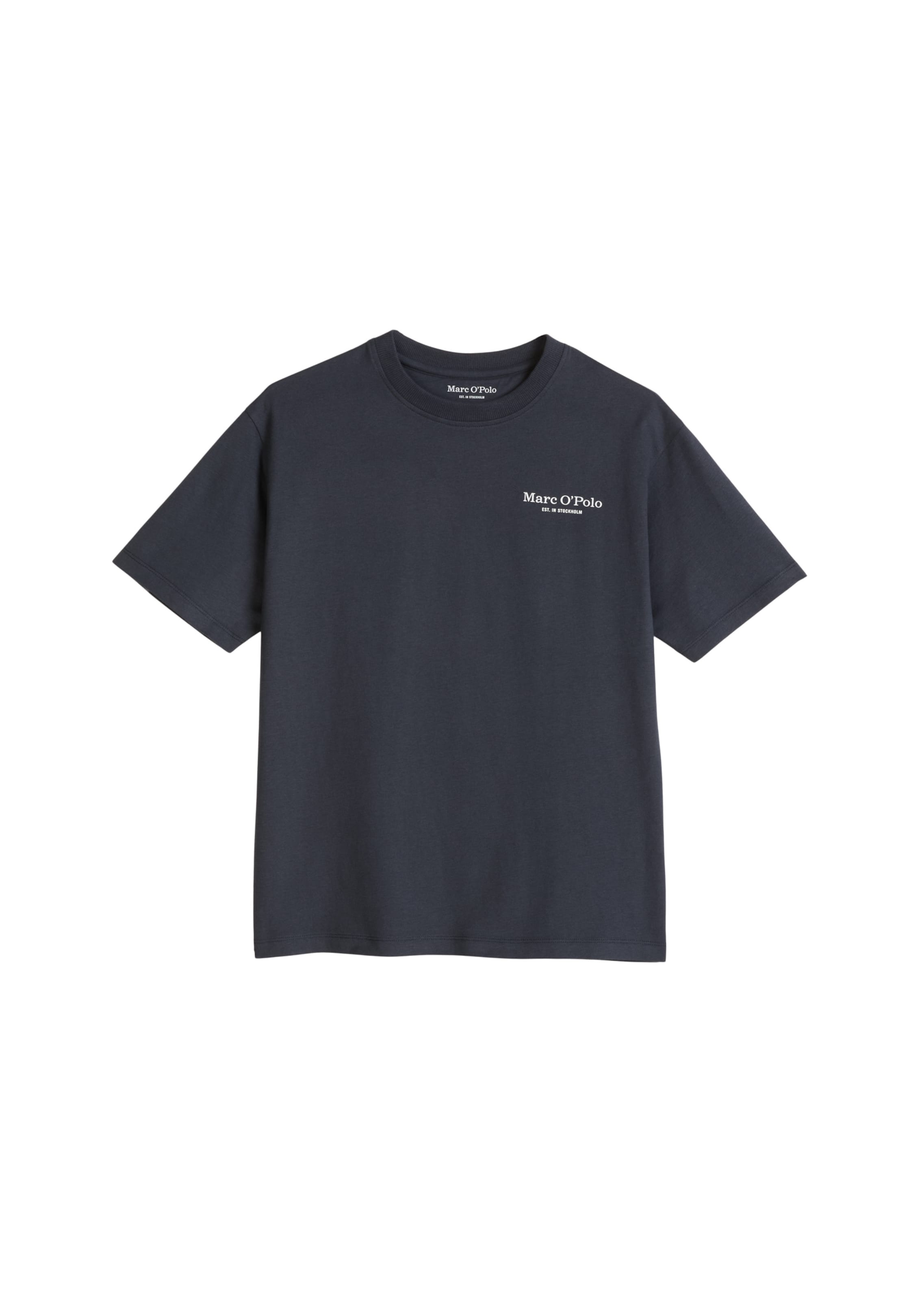 T-Shirt Marc O'Polo en bleu : devant