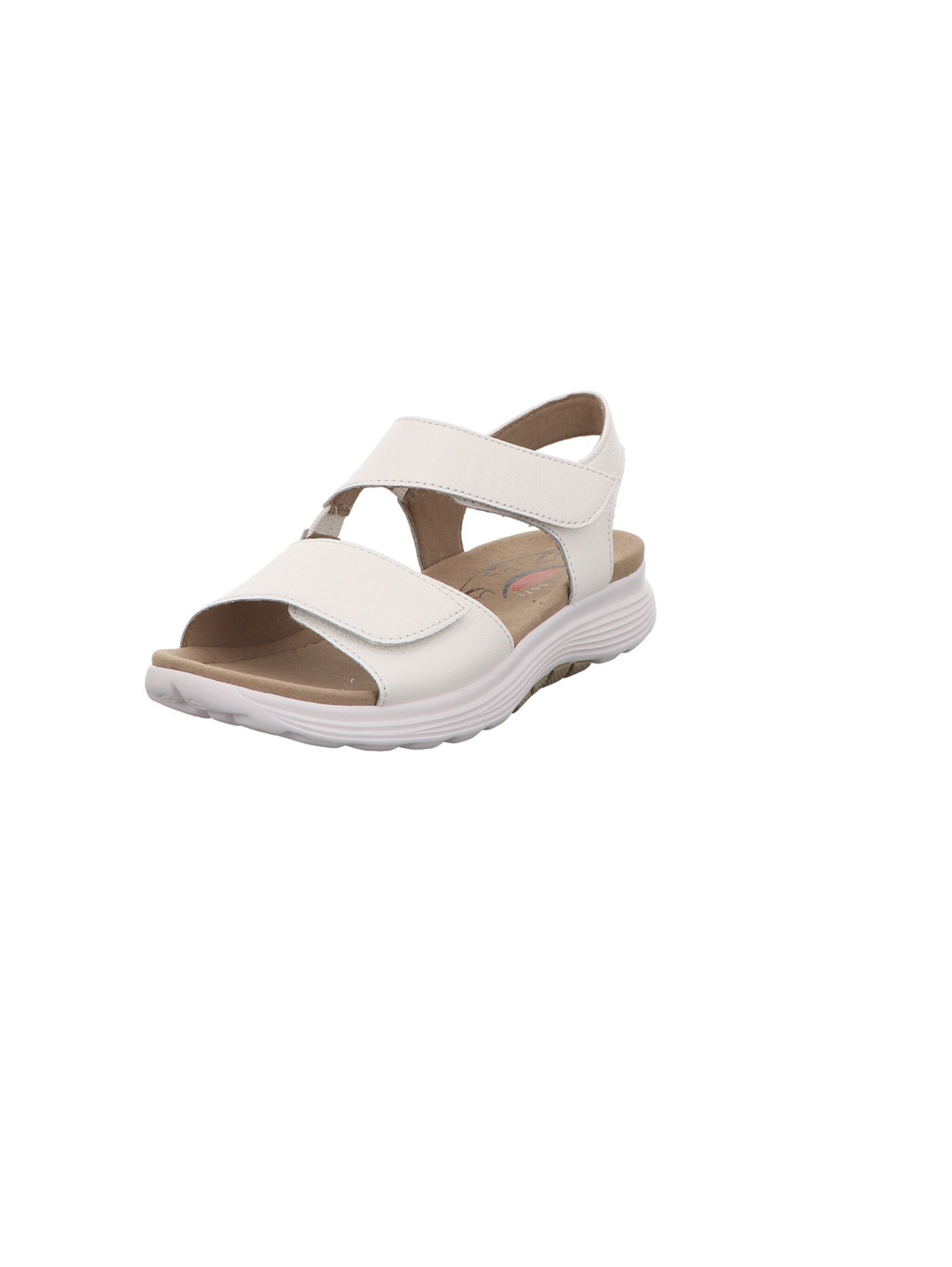 GABOR Strap Sandals in White: front
