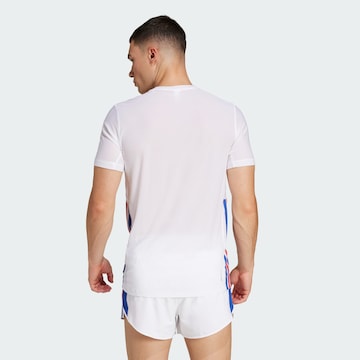T-Shirt fonctionnel ADIDAS PERFORMANCE en blanc