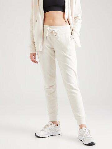 DKNY Performance Tapered Sportbroek in Beige