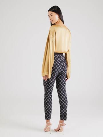Elisabetta Franchi Slimfit Kalhoty – modrá