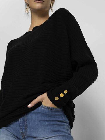 bonprix Pullover in Schwarz