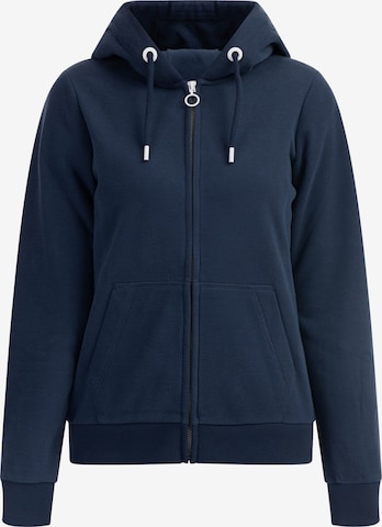 DreiMaster Maritim Sweatjacke 'Kilata' in Blau: predná strana