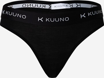 KUUNO Panty in Black: front