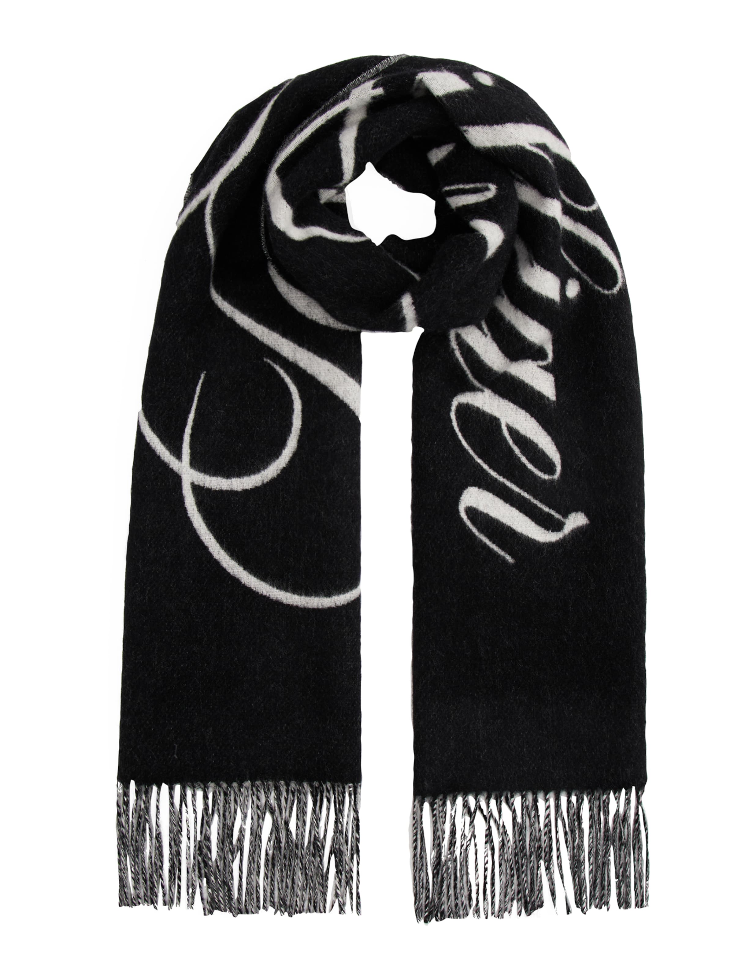 TOMMY HILFIGER Scarf in Black: front